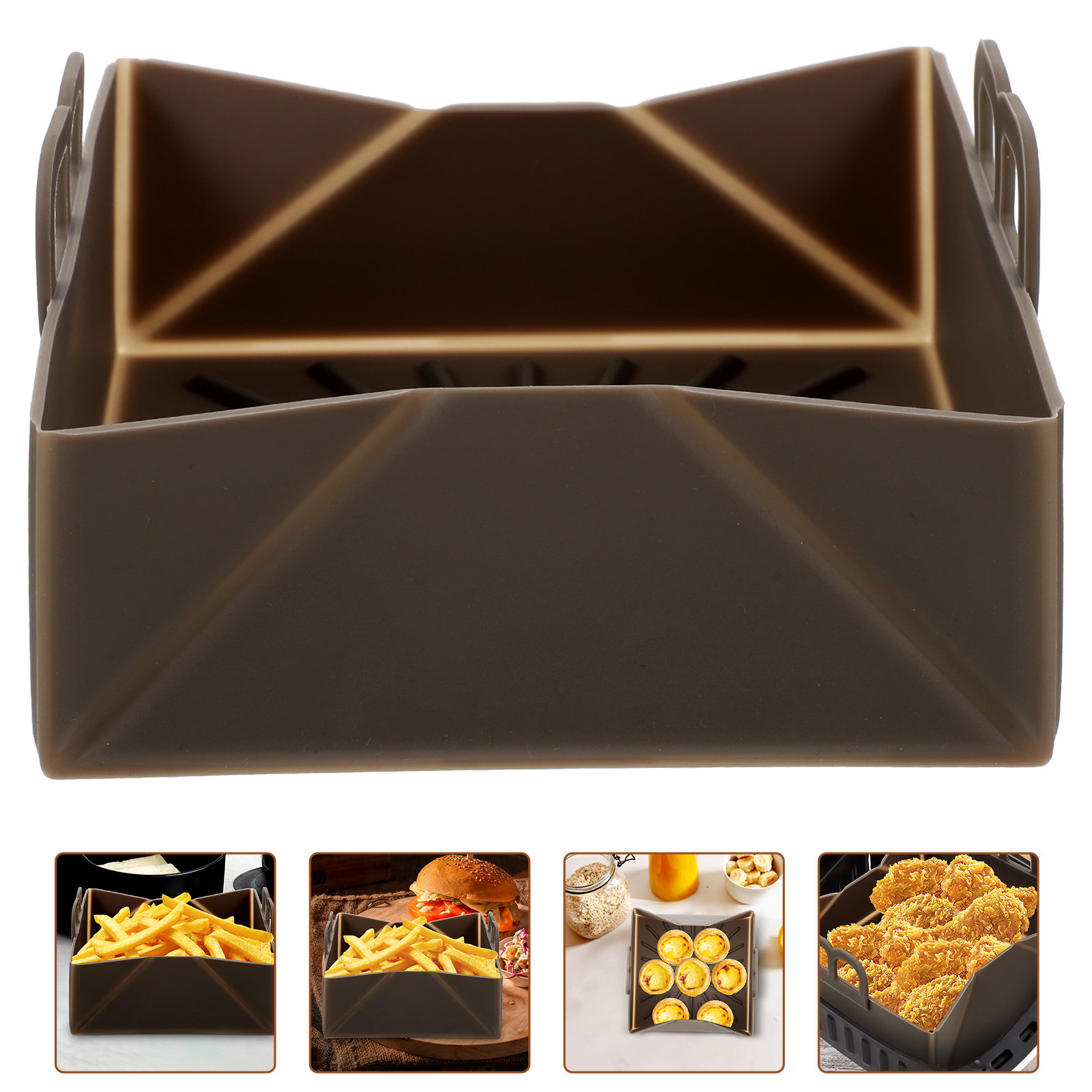 Air Fryer Silicone Pot Liner - Forro de silicone para fritadeira de