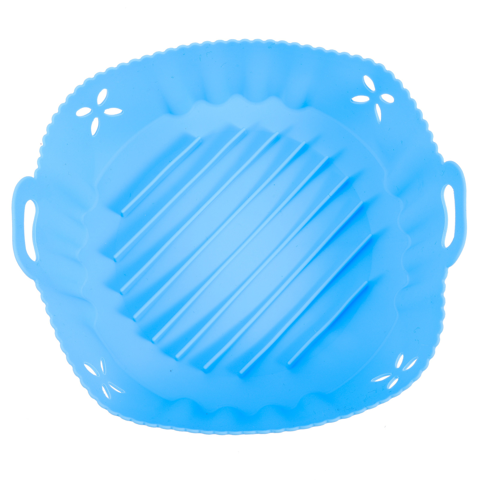 Air Fryer Silicone Pot Liner - Forro de silicone reutilizável para fritadeira