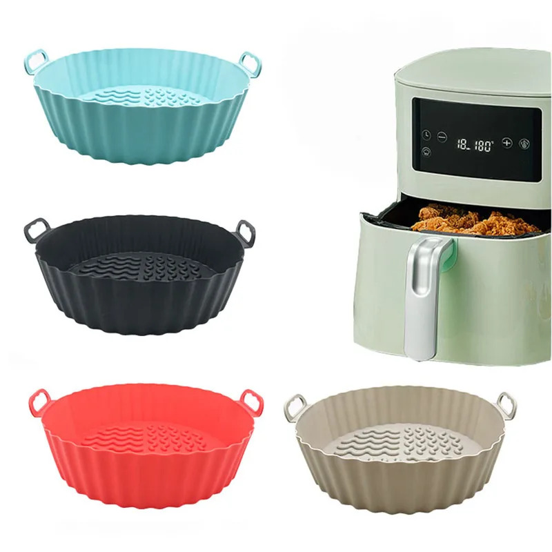 Air Fryer Silicone Pot Liner - Forros de silicone para fritadeira de