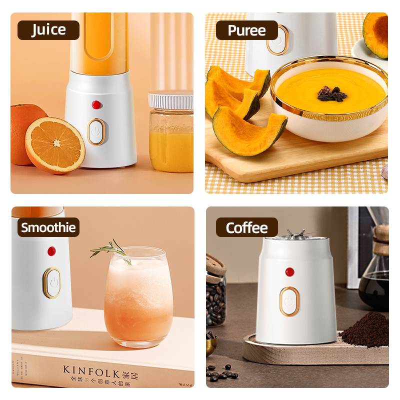 Liquidificador portátil de 450 - Portable Blender Usb Rechargeable avaliação e preço