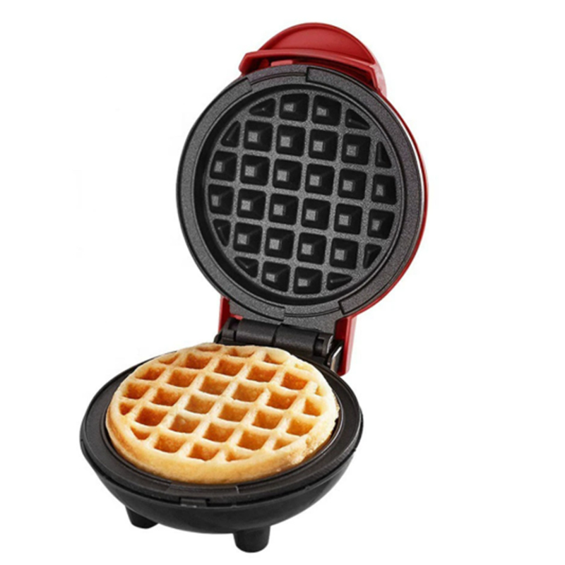 Eua plug portátil mini máquina - Mini Waffle Maker Machine avaliação e preço